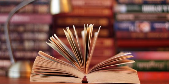 Disclosed book on table at library